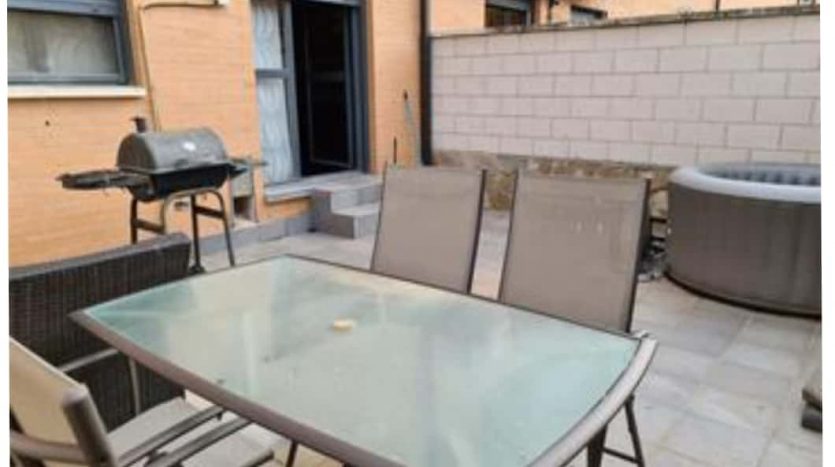 Terraza de la primera planta de la casa en venta