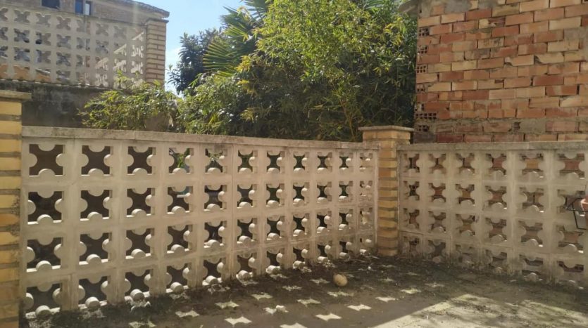 Terraza exterior de la casa