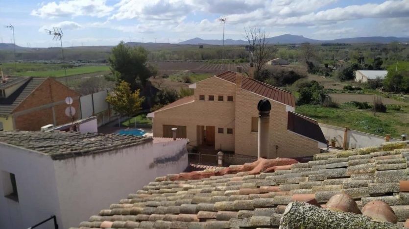 Vistas desde tejado casa Albetal Zaragoza